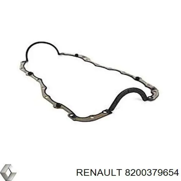 Прокладка поддона картера 8200379654 Renault (RVI)