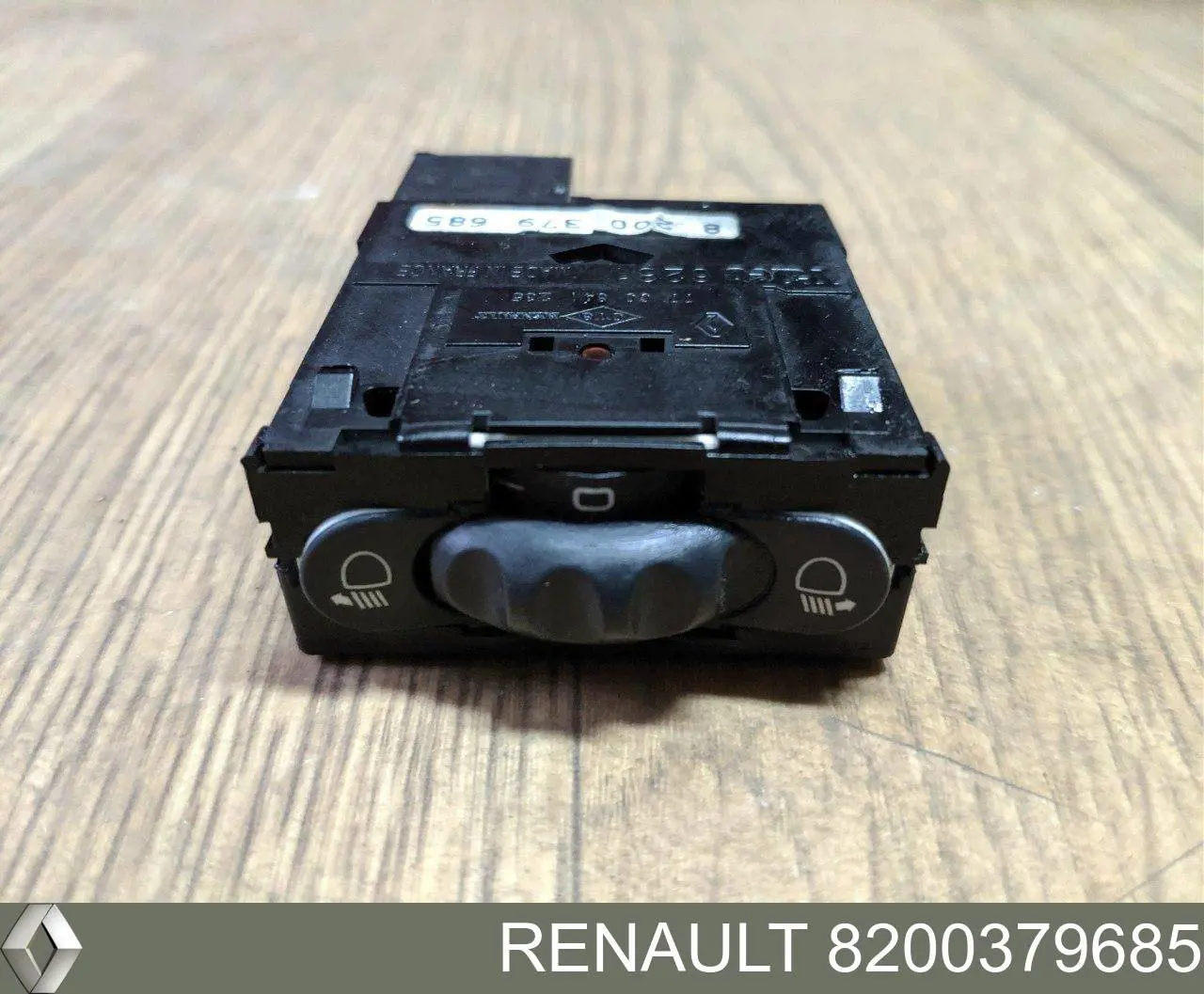 8200379685 Renault (RVI) botão (regulador de corretor das luzes)