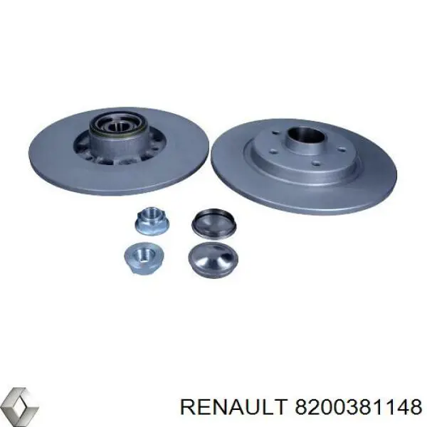 Задний тормозной диск Renault (RVI) 8200381148 цена, от 60.13 USD