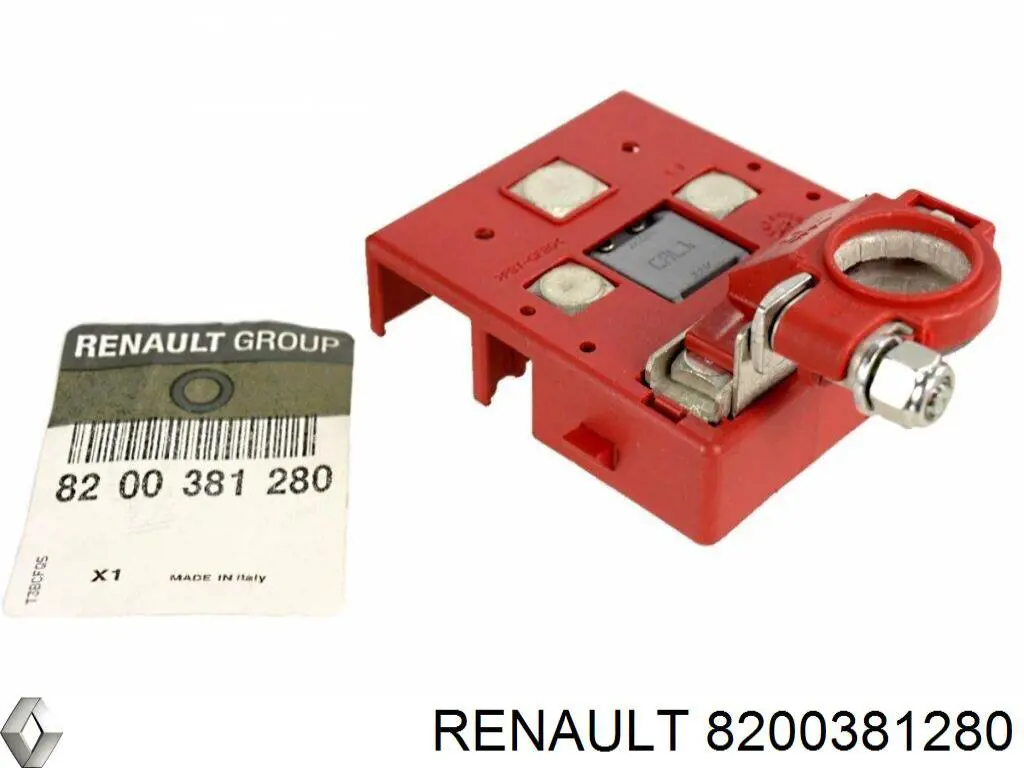 Купить 8200381280 Renault (RVI) Клема на авто аккумулятор