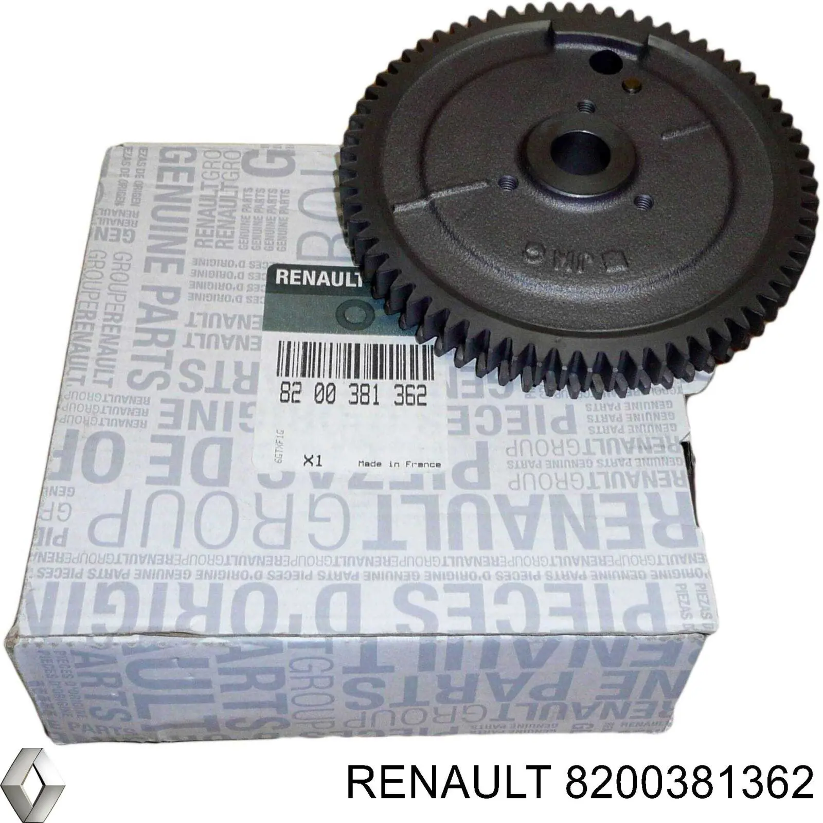Roda dentada de engrenagem de cadeia da Bomba de Combustível de Pressão Alta para Renault Master (CD, HD, U0D)