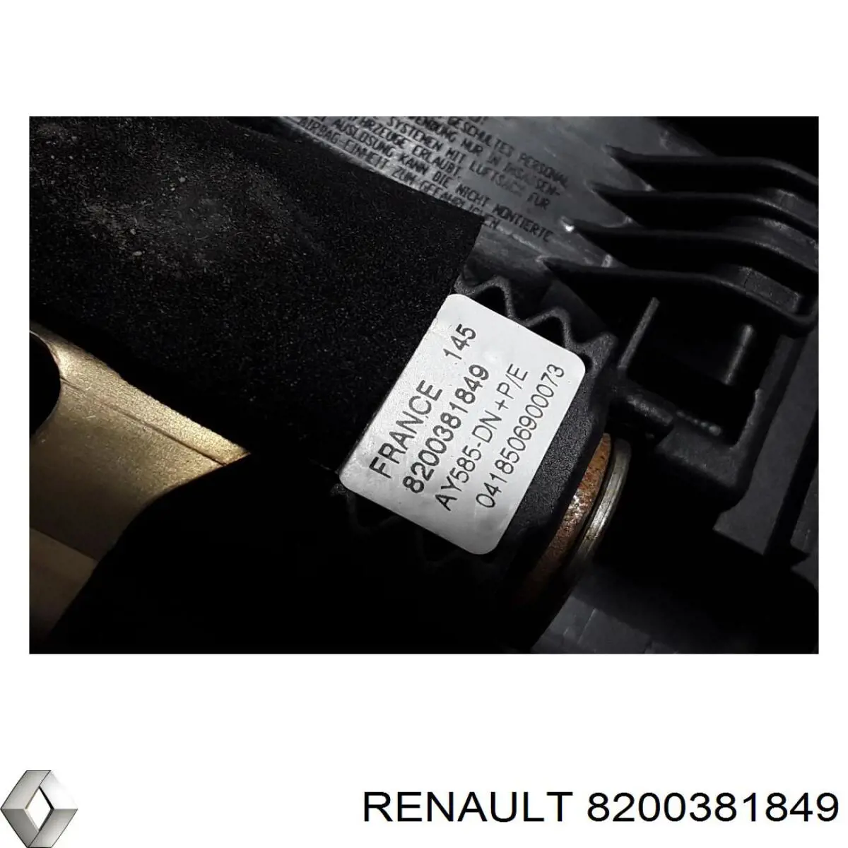 8200106307 Renault (RVI) подушка безопасности (airbag водительская)