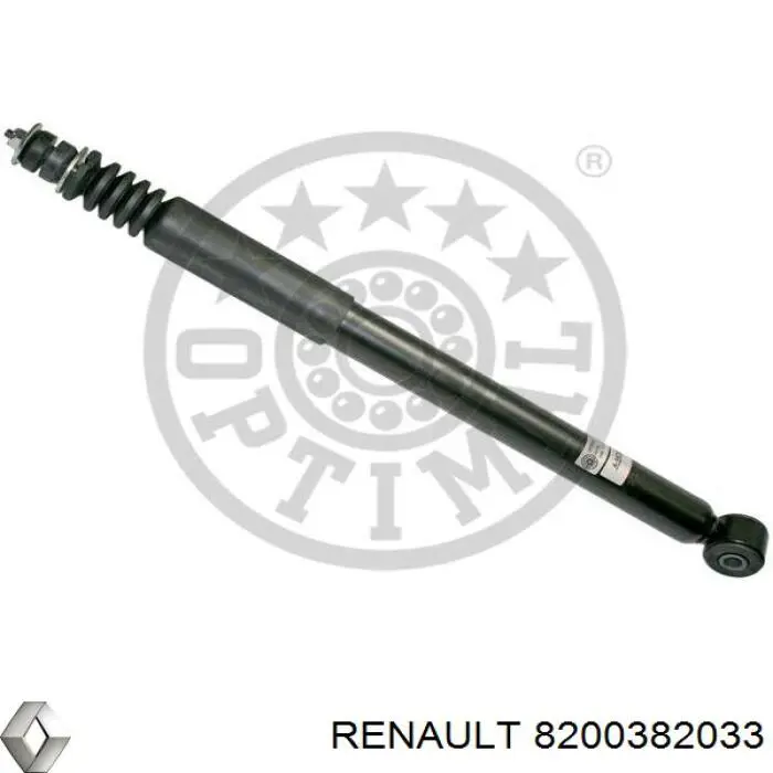 Амортизатор задний 8200382033 Renault (RVI)