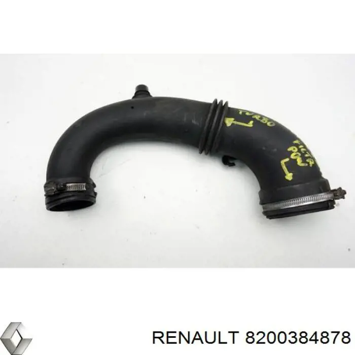 Патрубок воздушный, вход в турбину (наддув) Renault (RVI) 8200384878 цена, от 15.20 USD