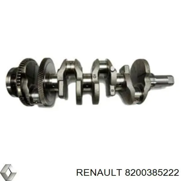 Коленвал двигателя Renault (RVI) 8200385222