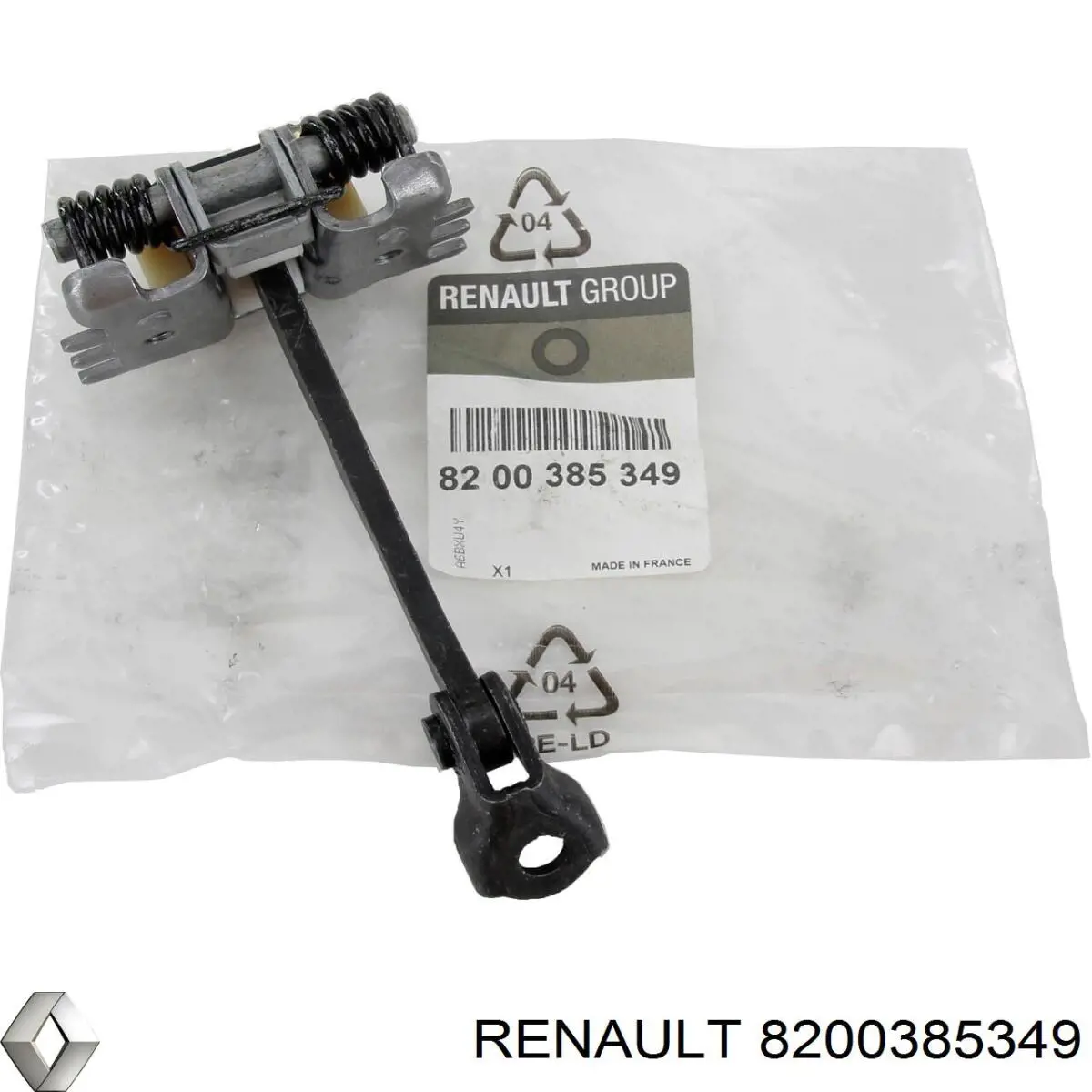 Ограничитель открывания двери передний Renault (RVI) 8200385349