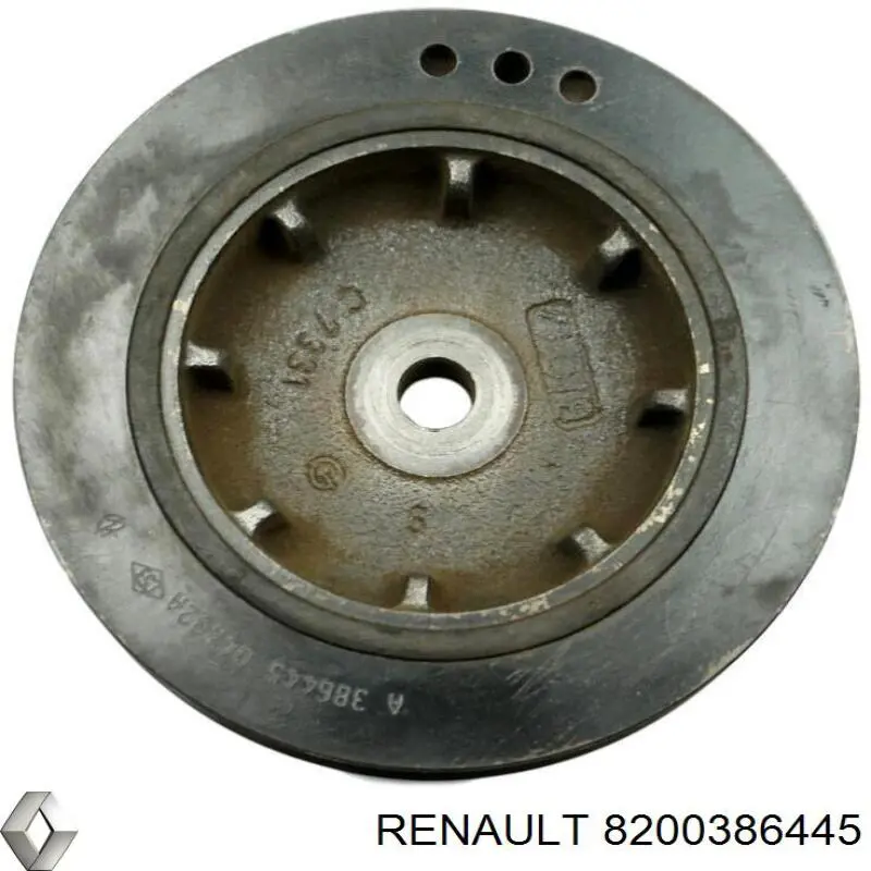 Шкив коленвала 8200386445 Renault (RVI)