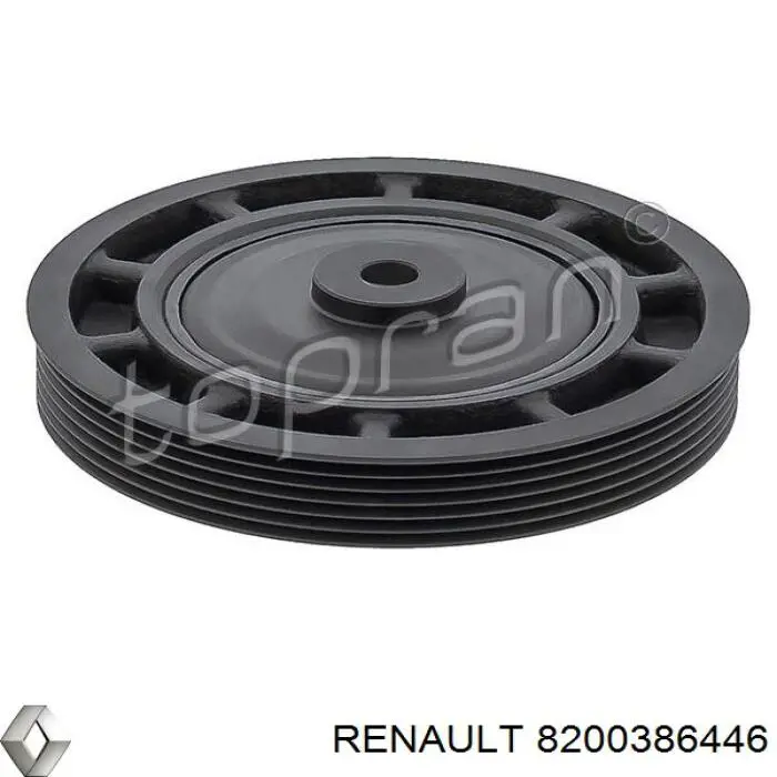 8200386446 Renault (RVI) polia de cambota