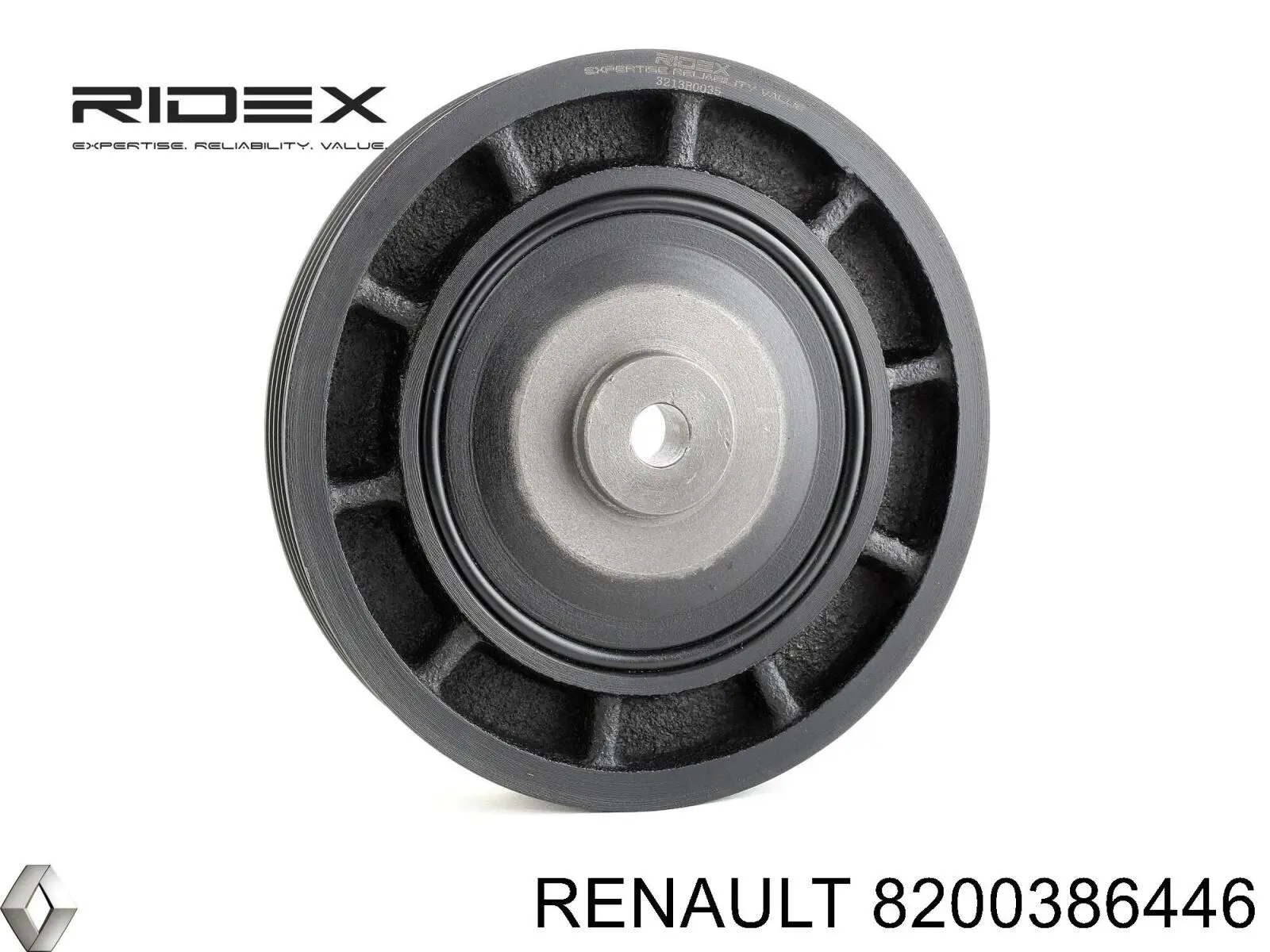 Демпфер коленвала Renault (RVI) 8200386446
