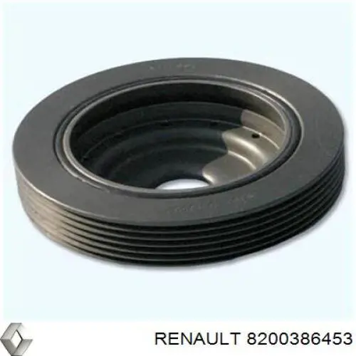 Шкив коленвала (демпфер) Renault (RVI) 8200386453 цена, от 46.86 USD