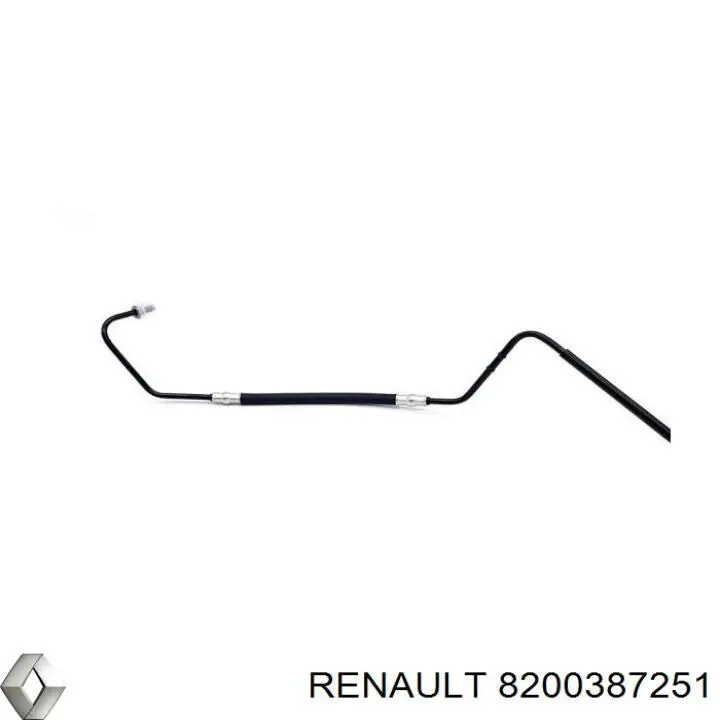 Трубка тормозная задняя правая Renault (RVI) 8200387251 цена, от 56.45 USD