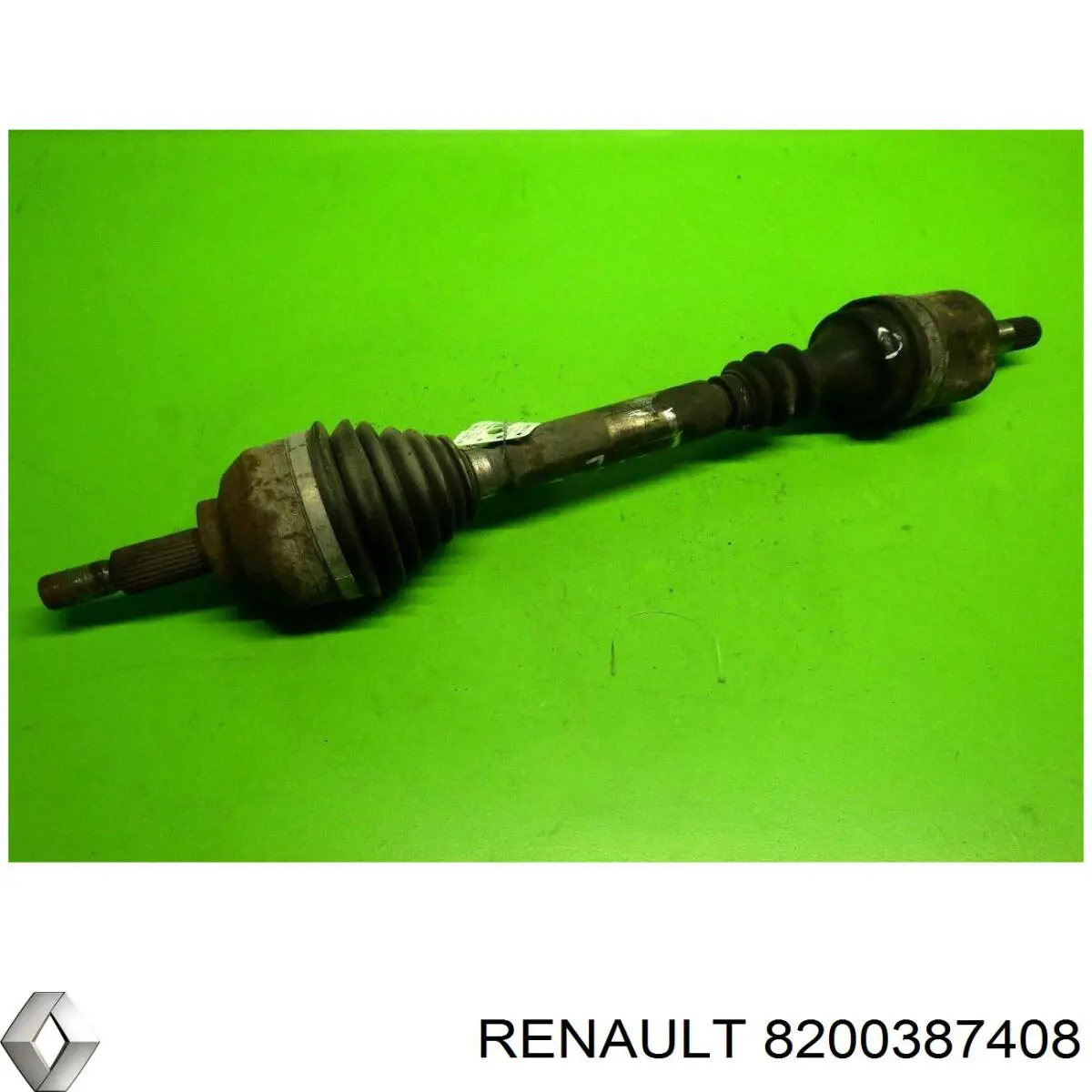 8200387408 Renault (RVI) semieixo (acionador dianteiro esquerdo)