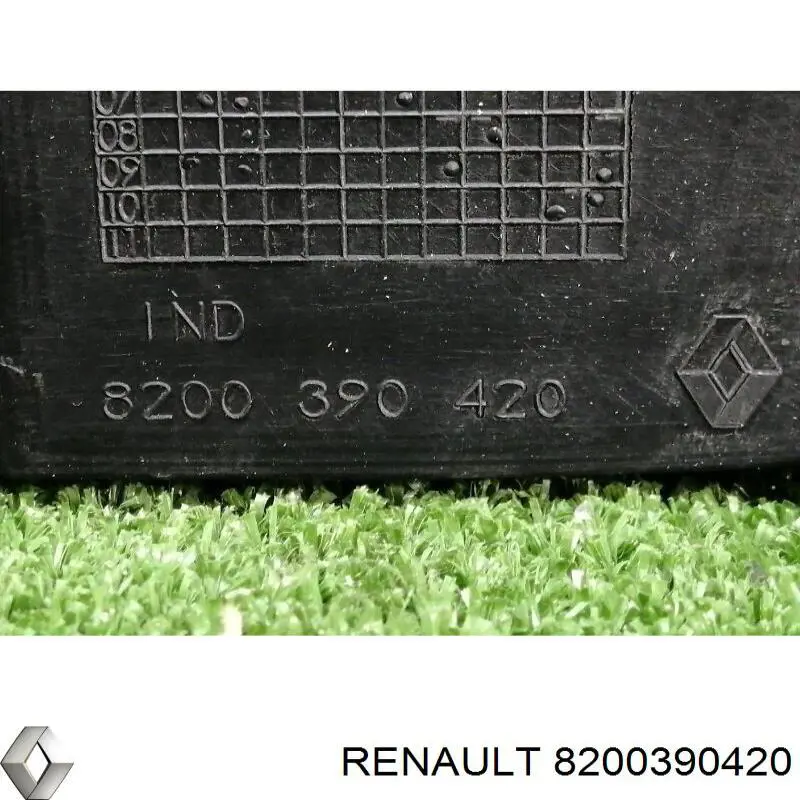 Решетка бампера 8200390420 Renault (RVI)