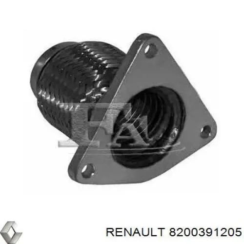 Катализатор 8200391205 Renault (RVI)