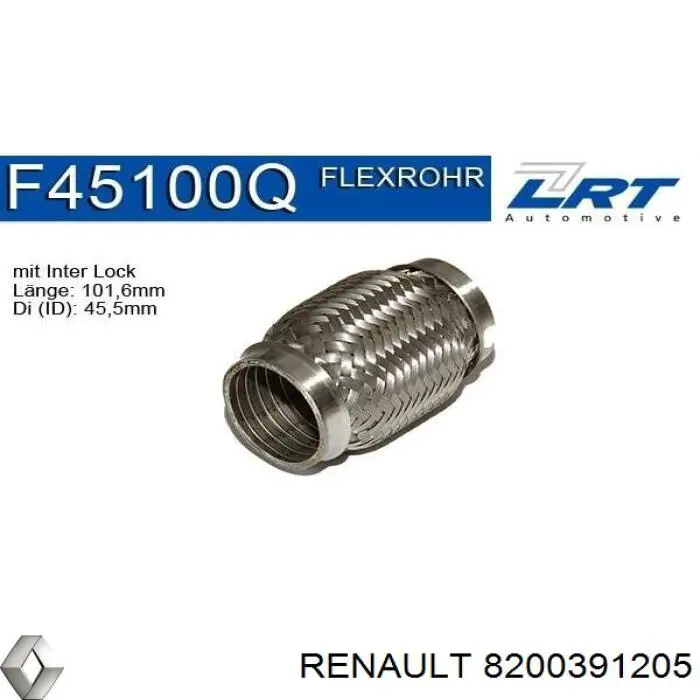 Каталитический нейтрализатор отработавших газов Renault (RVI) 8200391205 цена, от 190.04 USD