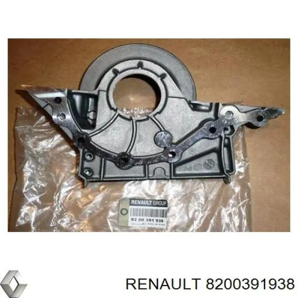 Крышка мотора передняя на Renault Megane II 