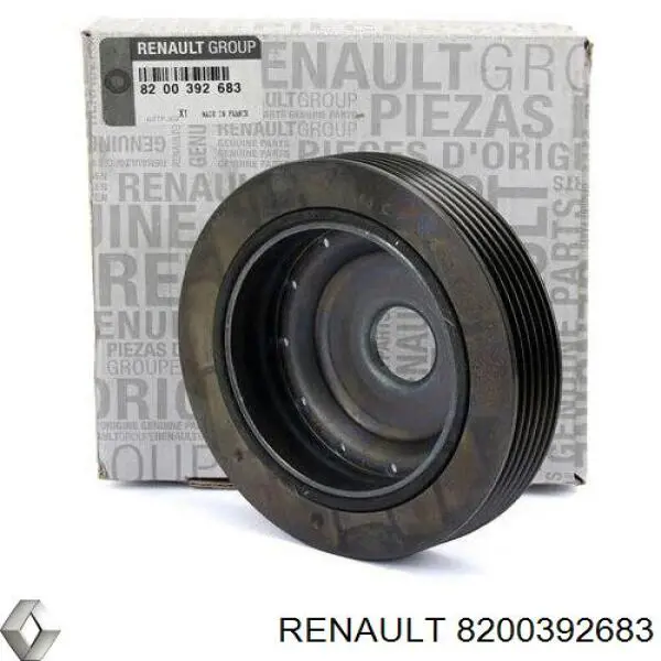 Polea, cigüeñal 8200392683 Renault (RVI)