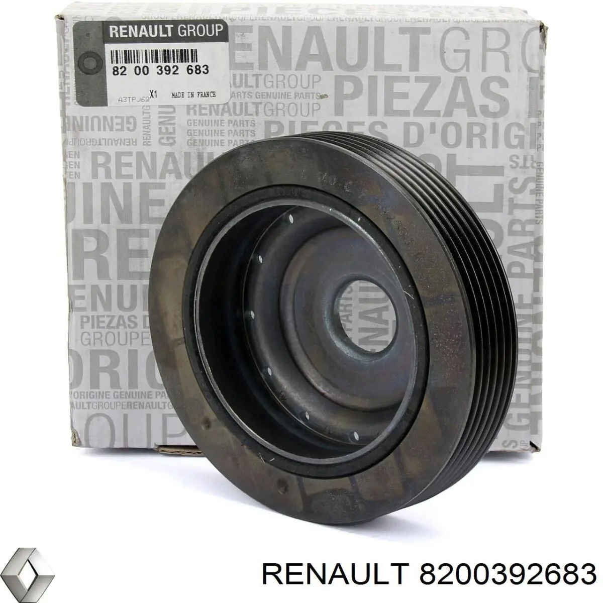 Шкив коленвала 8200392683 Renault (RVI)