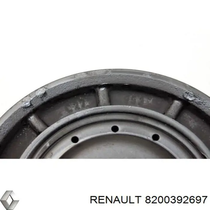 Купить 8200392697 Renault (RVI) Шкив-демпфер коленвала