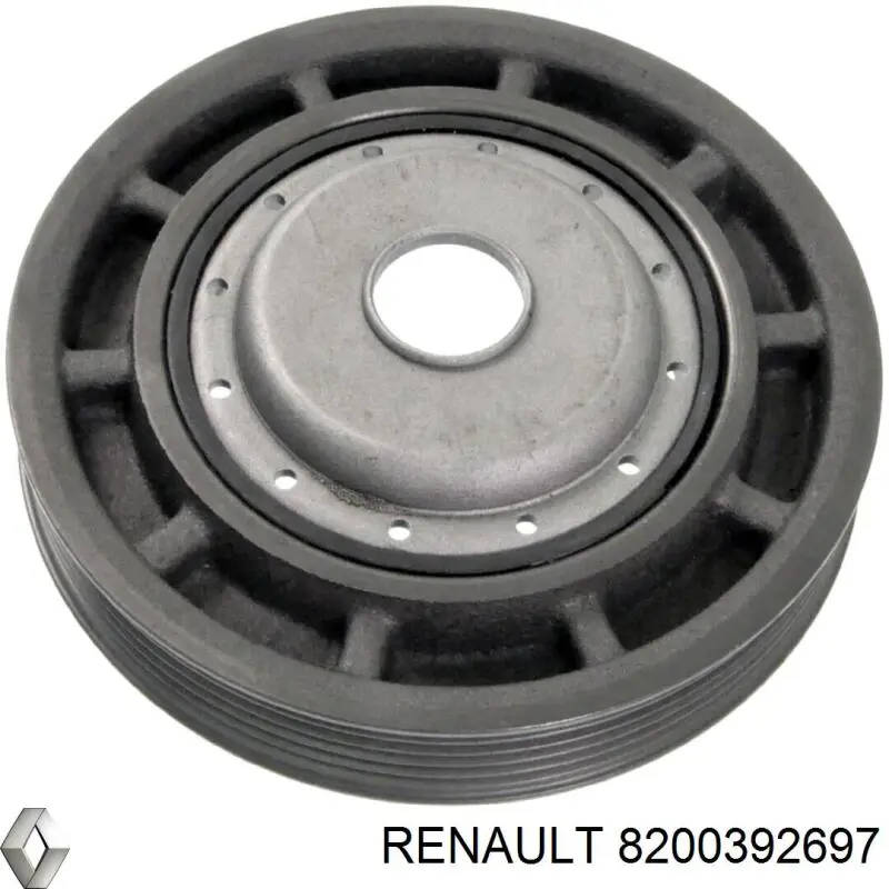 Шкив коленвала (демпфер) Renault (RVI) 8200392697 цена, от 12.67 USD