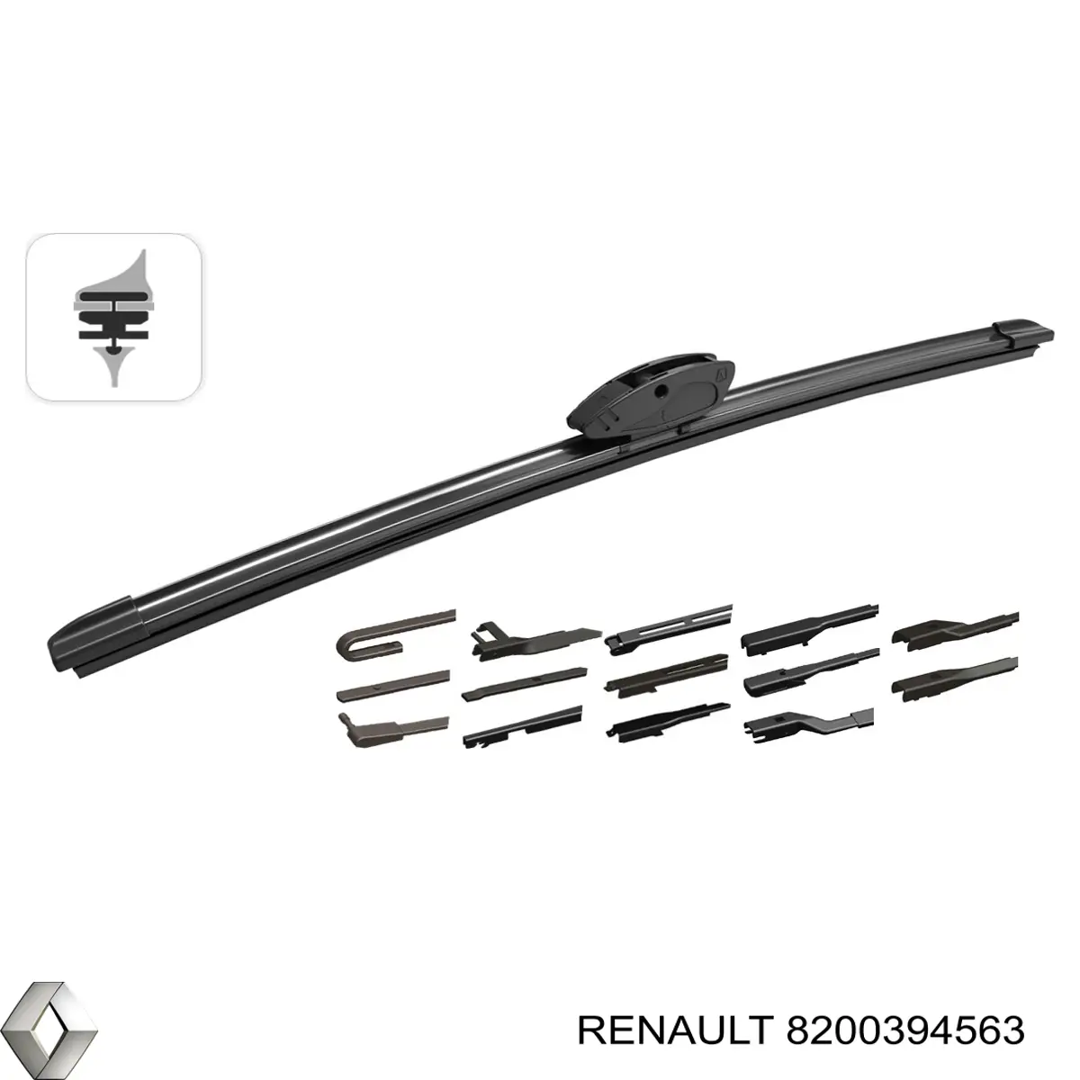Бампер на авто Renault (RVI) 8200394563 цена, от 86.40 USD