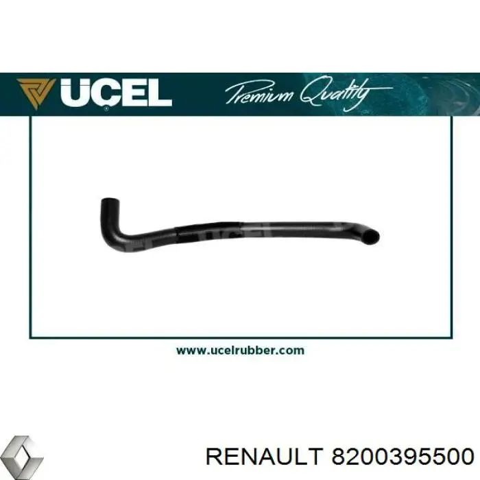 Нижний шлаг радиатора охлаждения 8200395500 Renault (RVI)