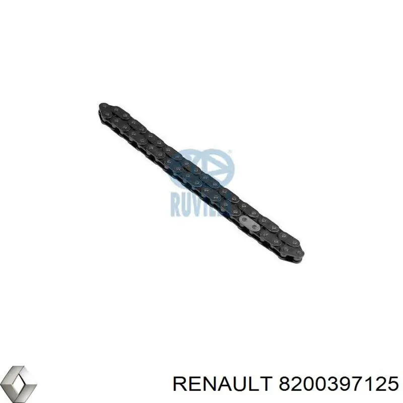 Цепь масляного насоса Renault (RVI) 8200397125