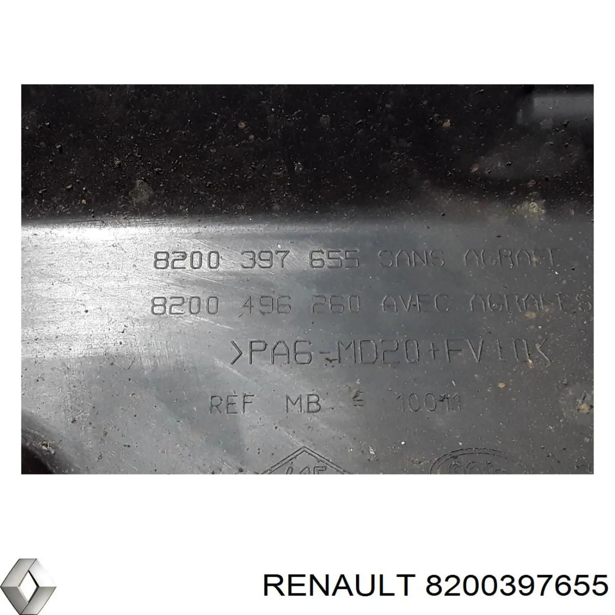 Крышка мотора декоративная Renault (RVI) 8200397655 цена, от 5.64 USD
