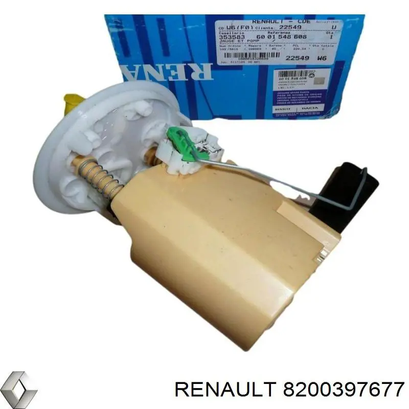 Бензонасос 8200397677 Renault (RVI)