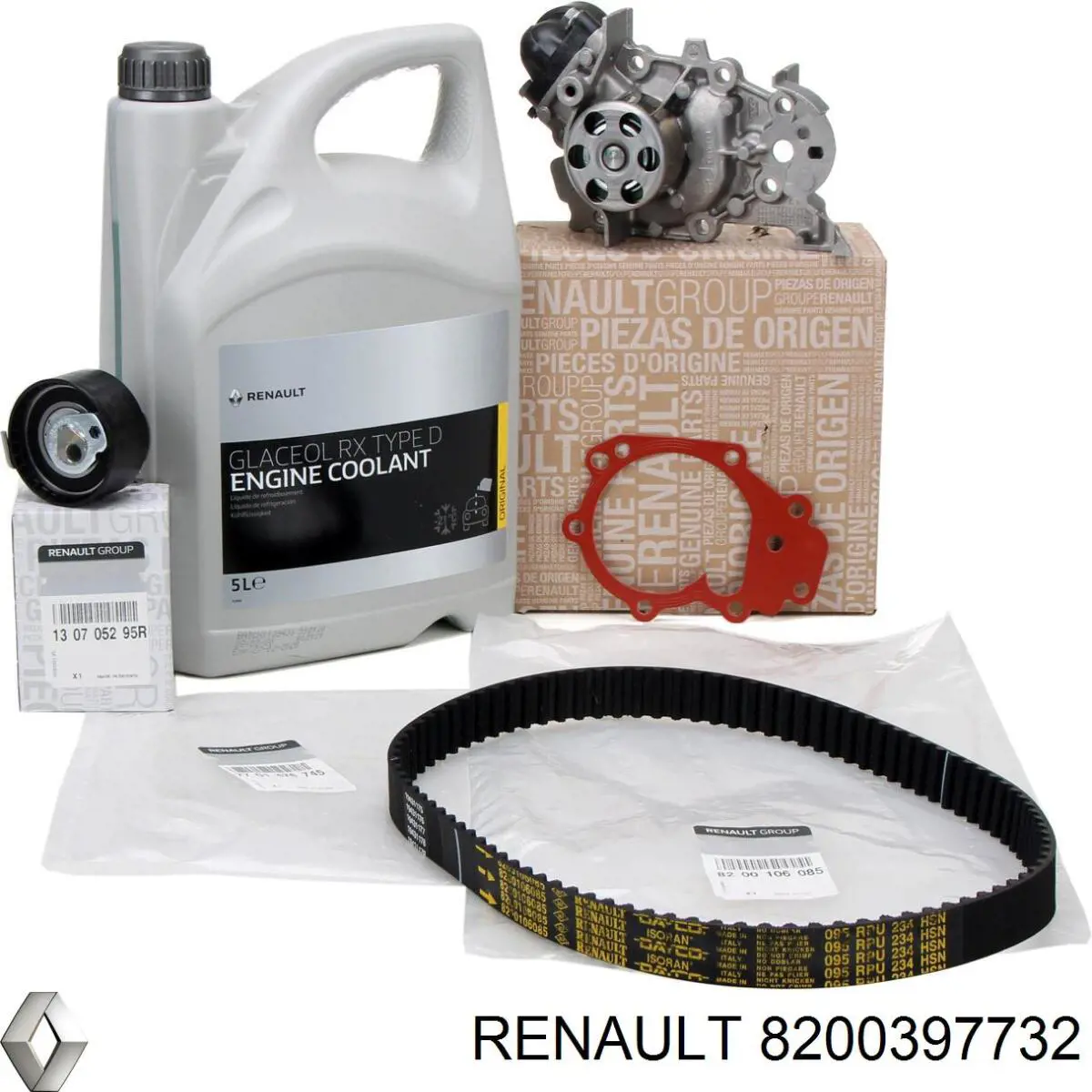 Помпа охлаждения Renault (RVI) 8200397732 цена, от 32.73 USD