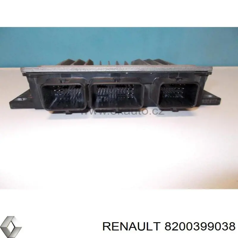 Блок управления двигателем 8200399038 Renault (RVI)