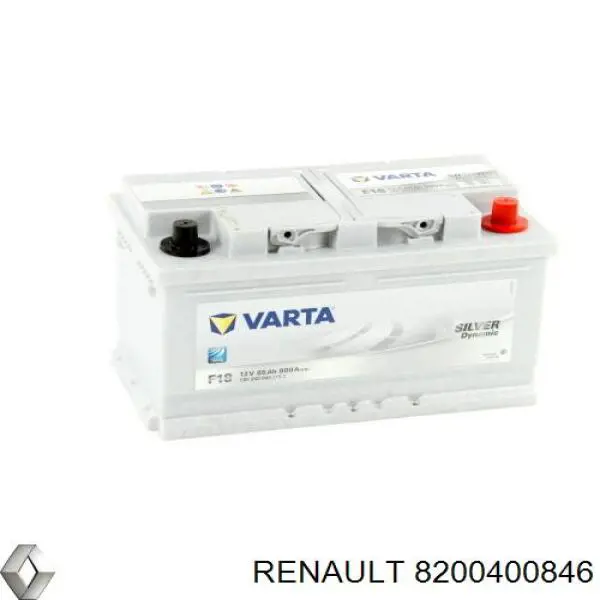 Купить 8200400846 Renault (RVI) Батарея аккумуляторная