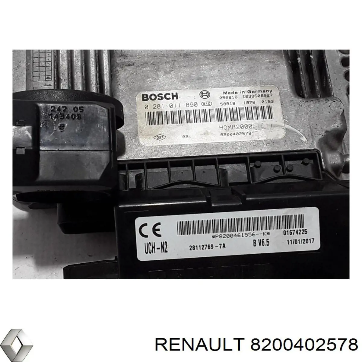 Модуль управления двигателем Renault (RVI) 8200402578
