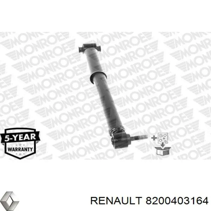 Стойка амортизатора задняя Renault (RVI) 8200403164 цена, от 57.10 USD