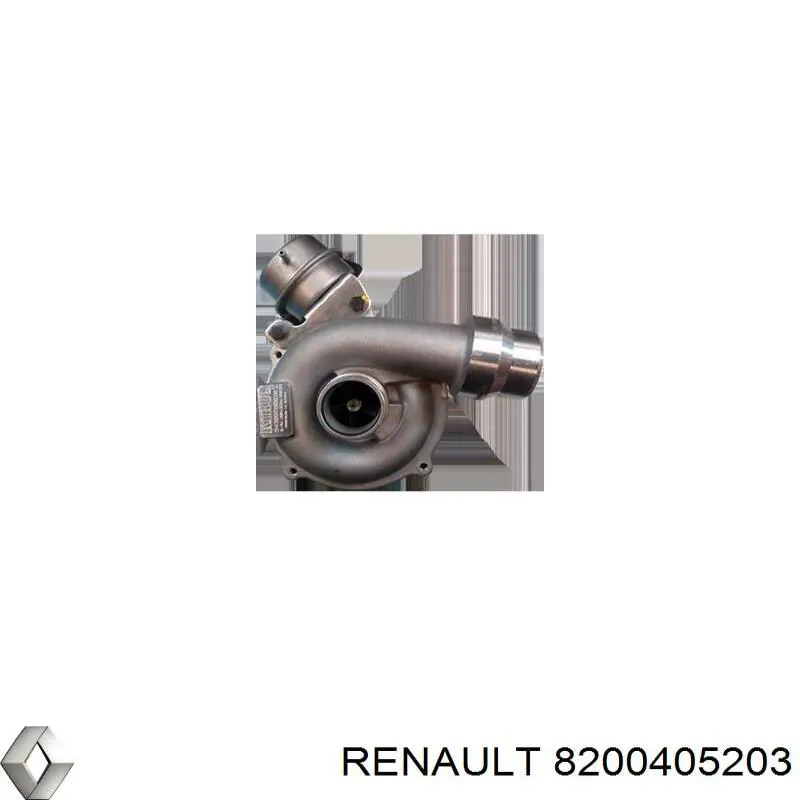 8200405203 Renault (RVI) турбина