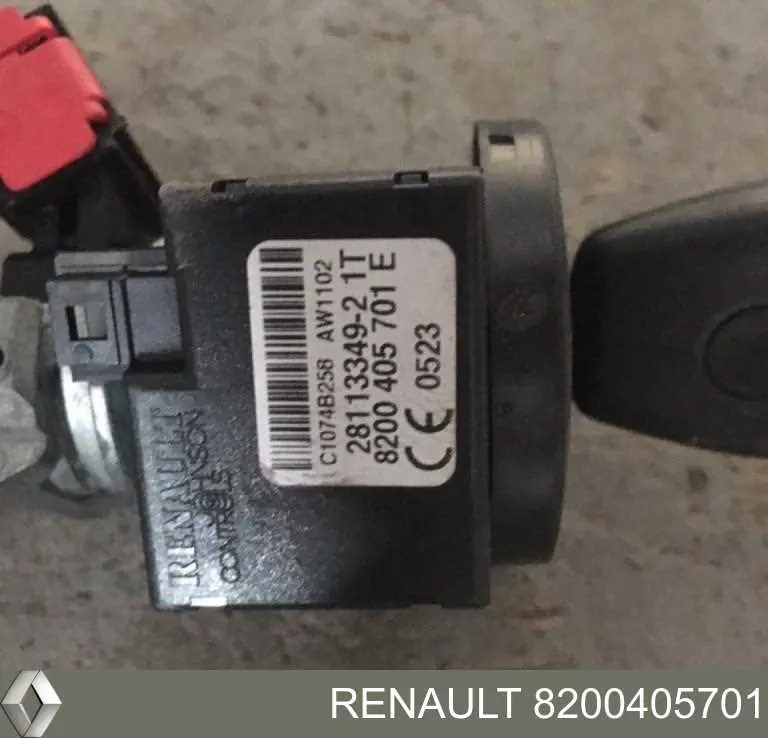 Купить 8200405701 Renault (RVI) Кольцо иммобилайзера