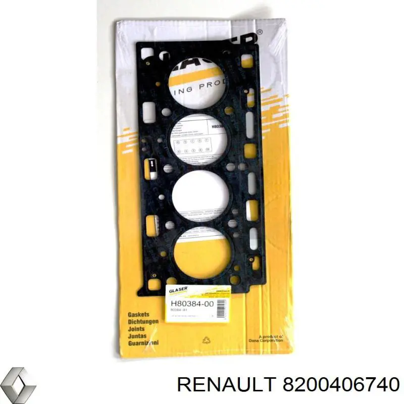 8200406740 Renault (RVI) прокладка гбц
