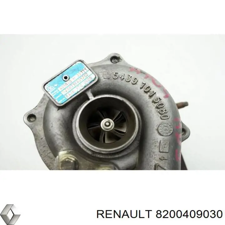 Турбонагнетатель Renault (RVI) 8200409030 цена, от 171.93 USD