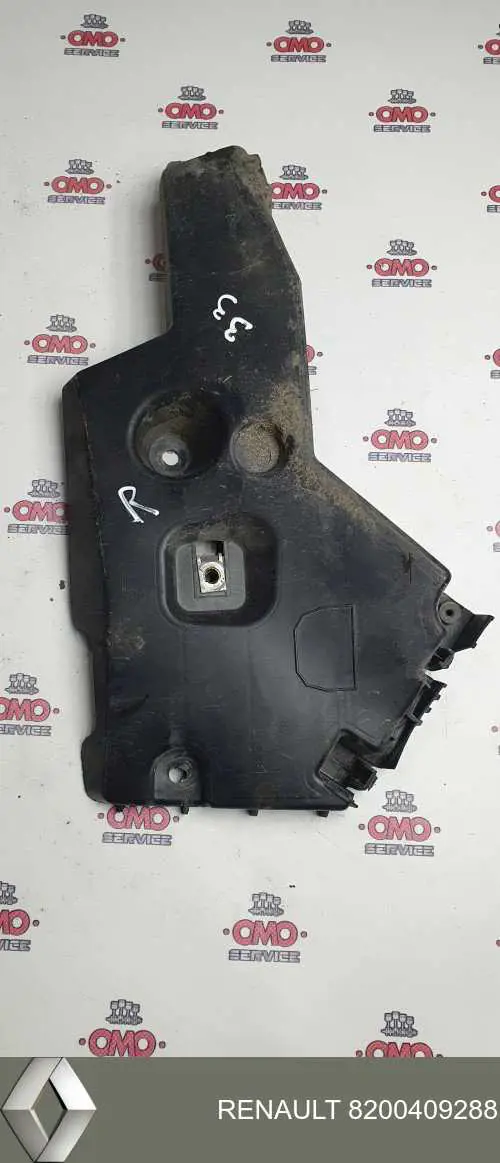 Правое крепление переднего бампера Renault (RVI) 8200409288 цена, от 9.15 USD