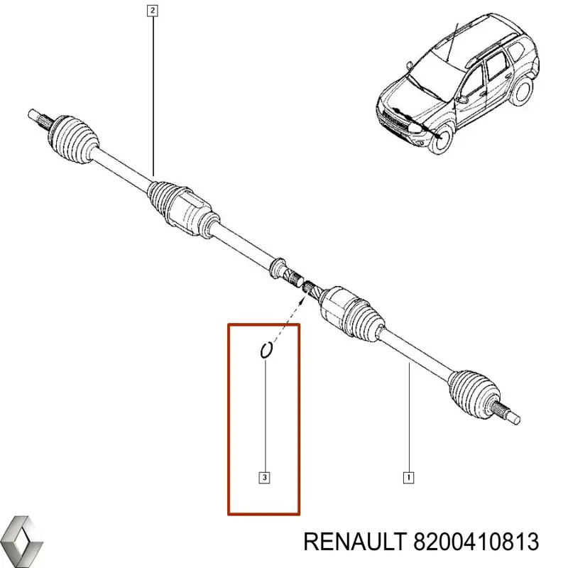 8200410813 Renault (RVI) 