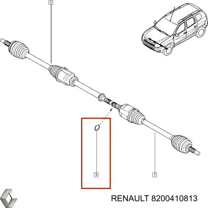 Купить 8200410813 Renault (RVI) 
