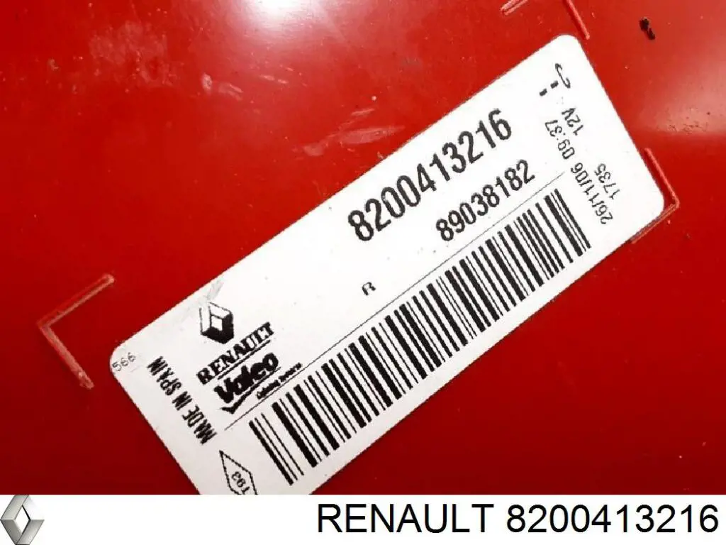 8200413216 Renault (RVI) lanterna traseira direita
