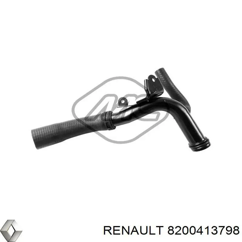 Шланг радиатора охлаждения Renault (RVI) 8200413798 цена, от 16.84 USD