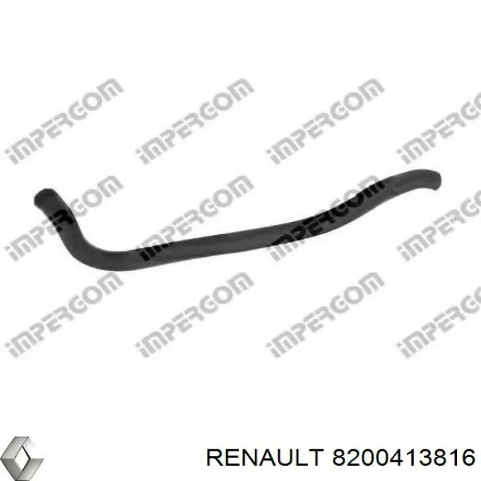 8200413816 Renault (RVI) шланг (патрубок радиатора охлаждения верхний)