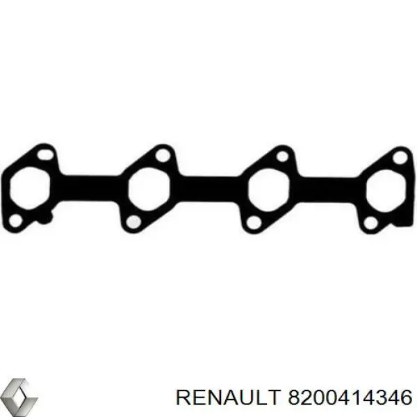 Прокладка коллектора 8200414346 Renault (RVI)