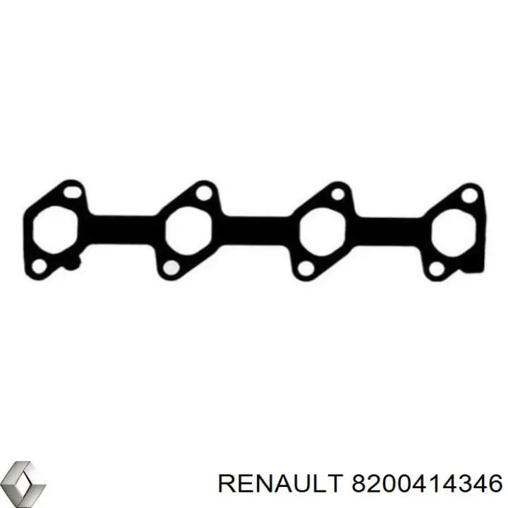 Junta colector escape 8200414346 Renault (RVI)