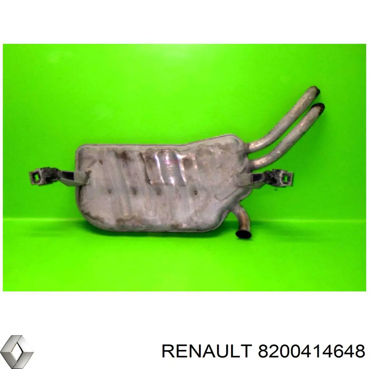 Глушитель, задняя часть 8200414648 Renault (RVI)