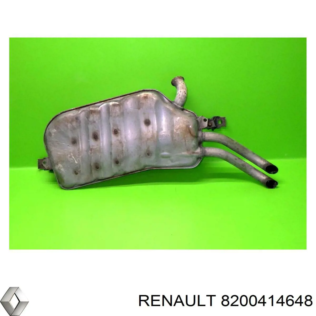 Silencioso trasero 8200414648 Renault (RVI)