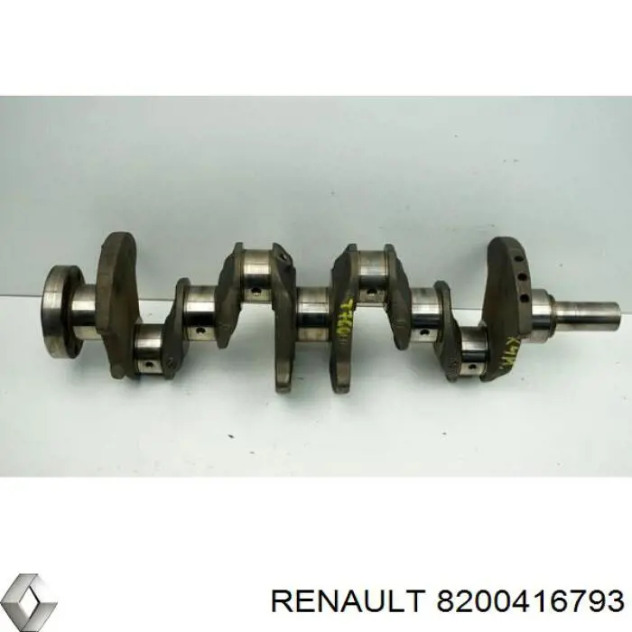 Коленчатый вал Renault (RVI) 8200416793
