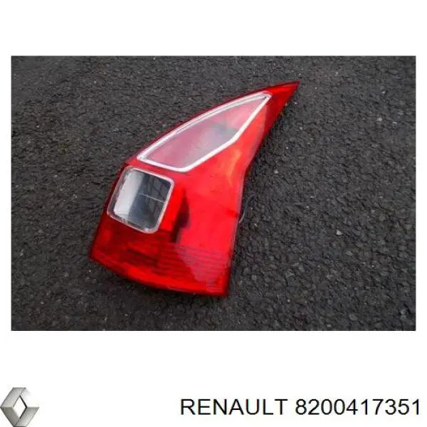 8200417351 Renault (RVI) lanterna traseira direita